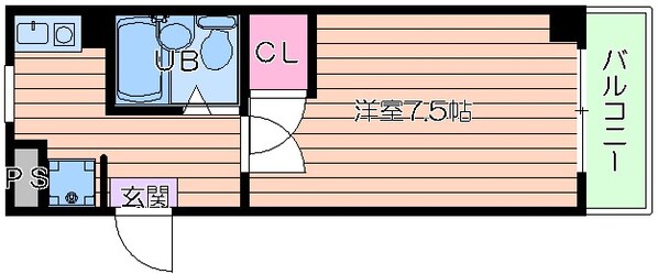 フルーレゾン都島の物件間取画像